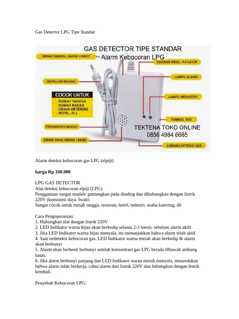 Gas Detector | PDF