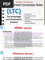 LTC Guidelines for Fresh Recruits | PDF | Government | Business