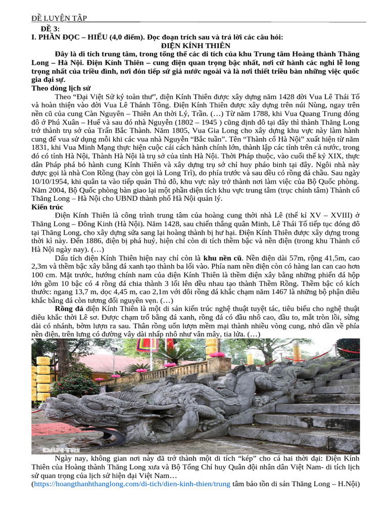 Đê 3 - Ôn T NG H P | PDF