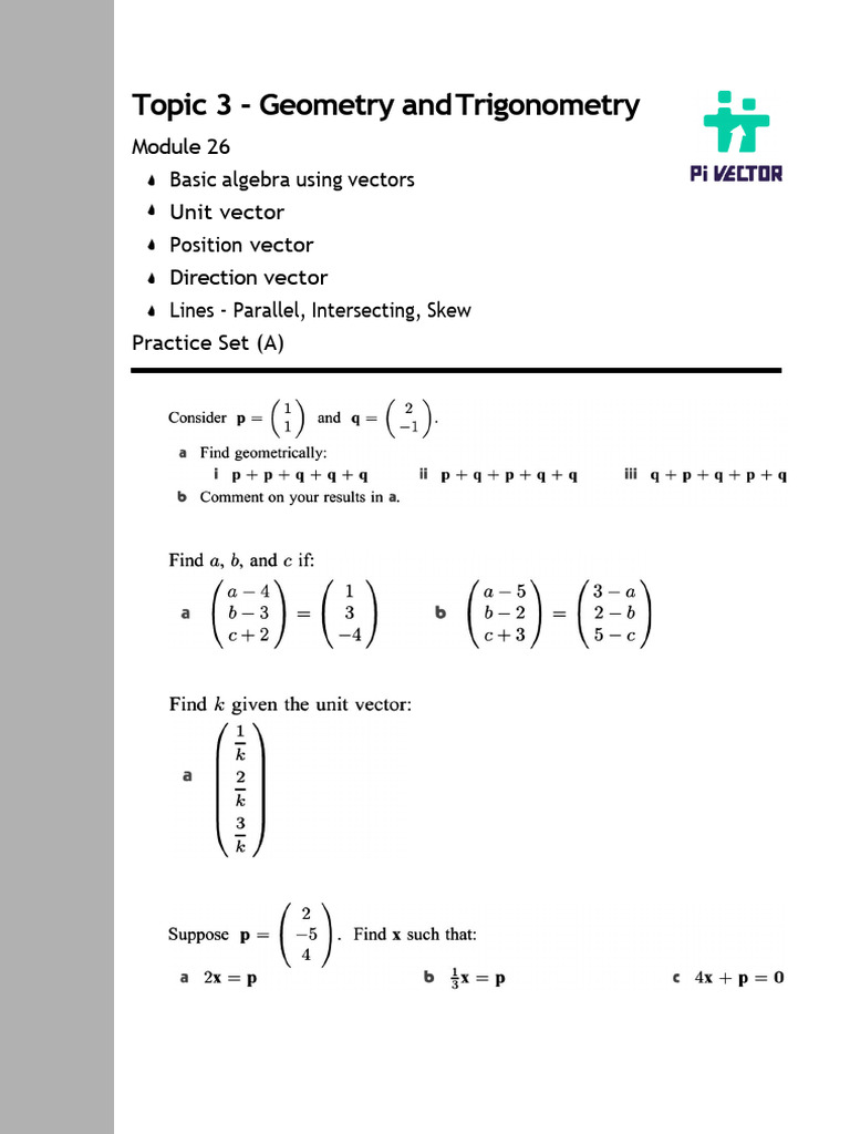 Module 26 Practice Set A | PDF