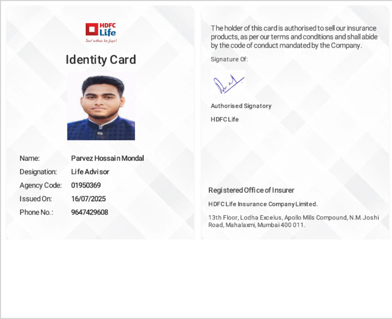 Identity Card | PDF