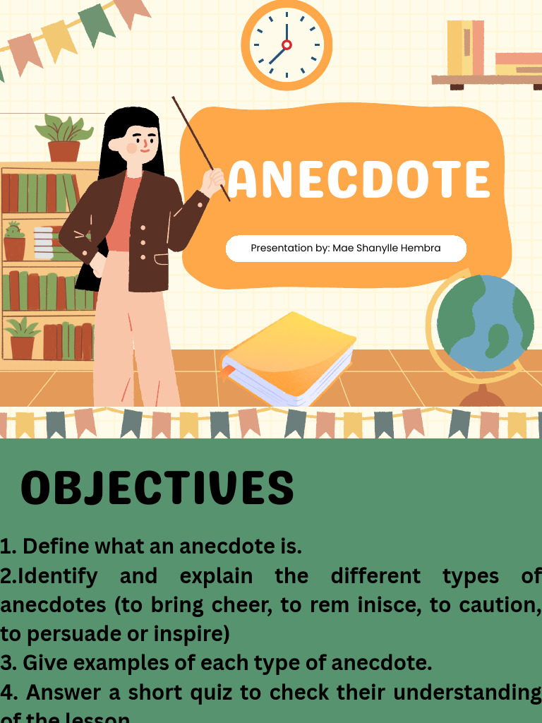 Understanding Anecdotes and Their Types | PDF