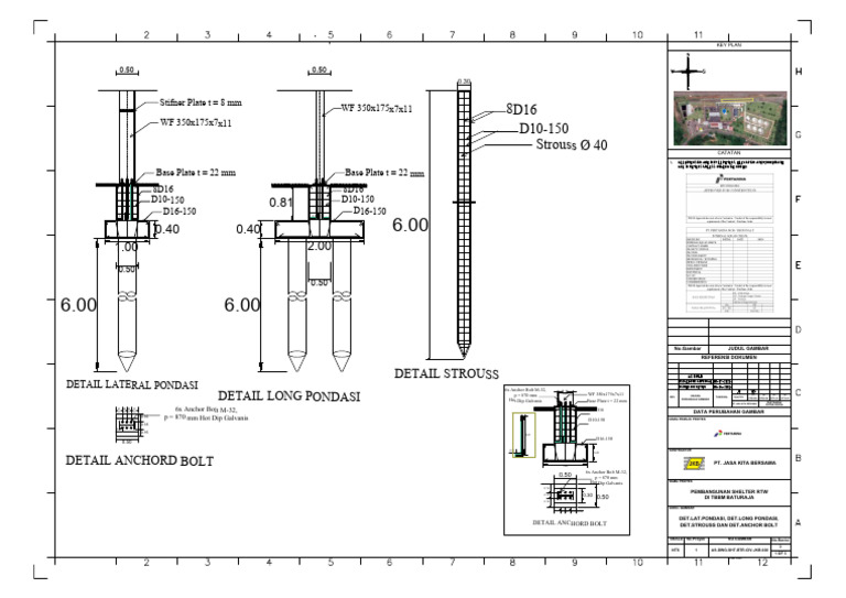 Rincian Teknik Pembangunan Shelter RTW | PDF