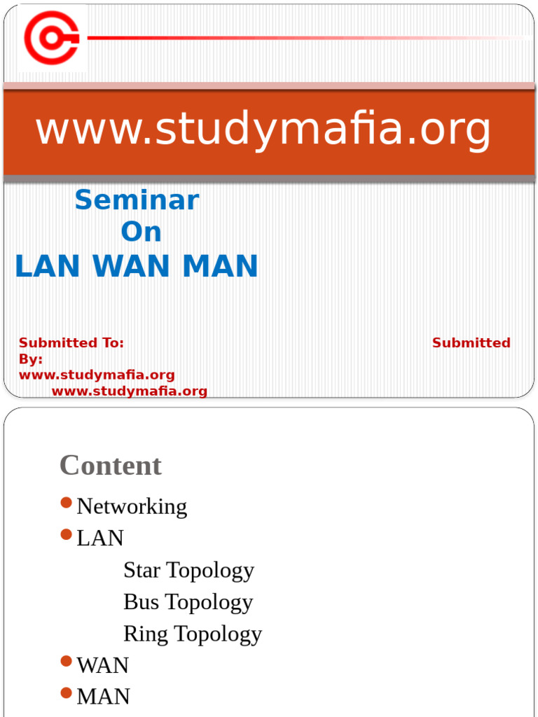 Understanding LAN, WAN, and MAN Networks | PDF | Computer Network ...