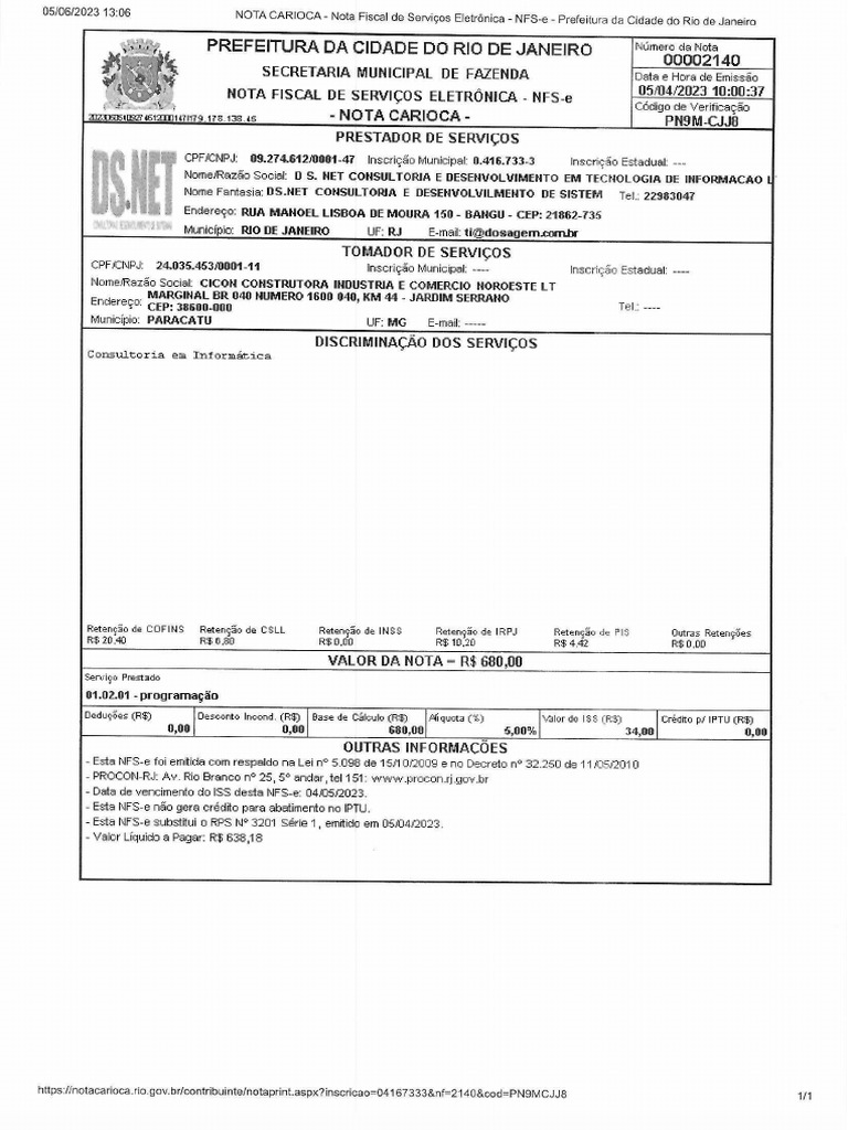Notas | PDF