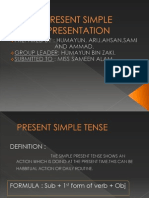 Present Simple Presentation