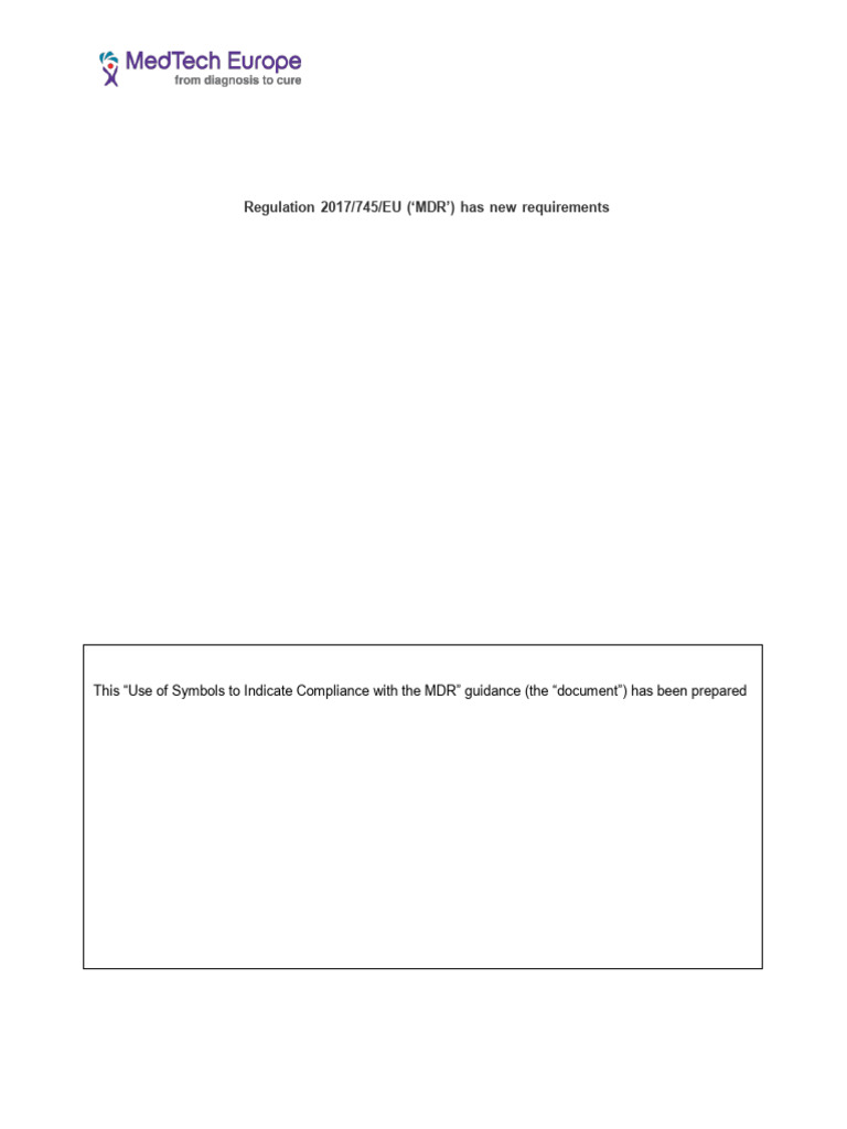 MD Labelling Symbols Guidance | PDF | Medical Device | International ...