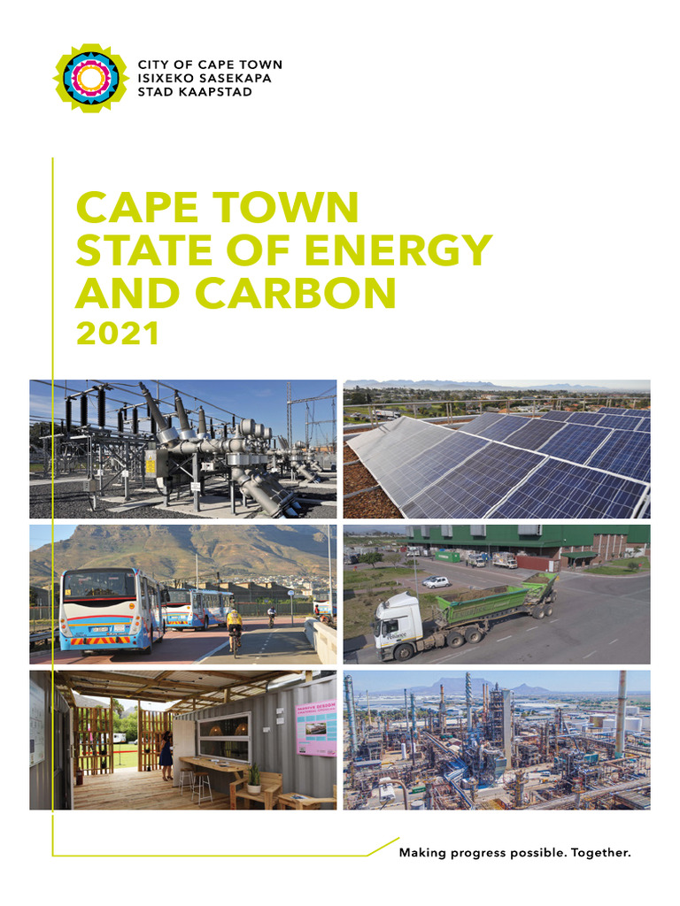 Cape Town Energy & Carbon Report 2021 | PDF | Climate Change Mitigation ...