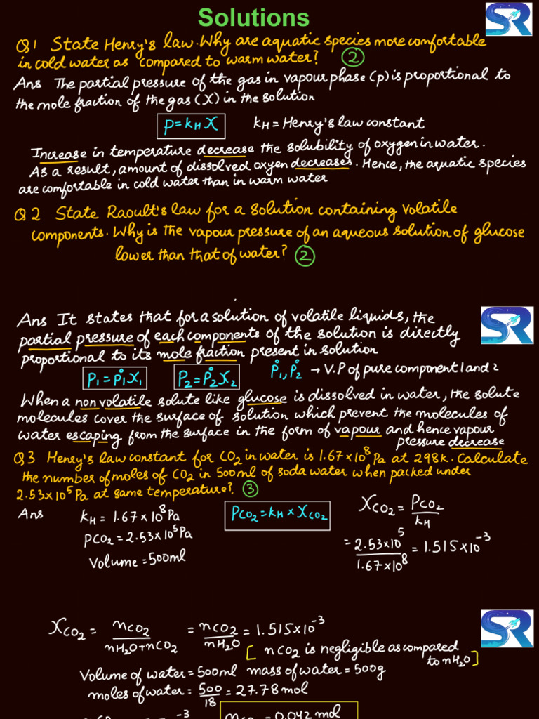 Solution 2025 Pyq | PDF