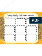 End Blend Words