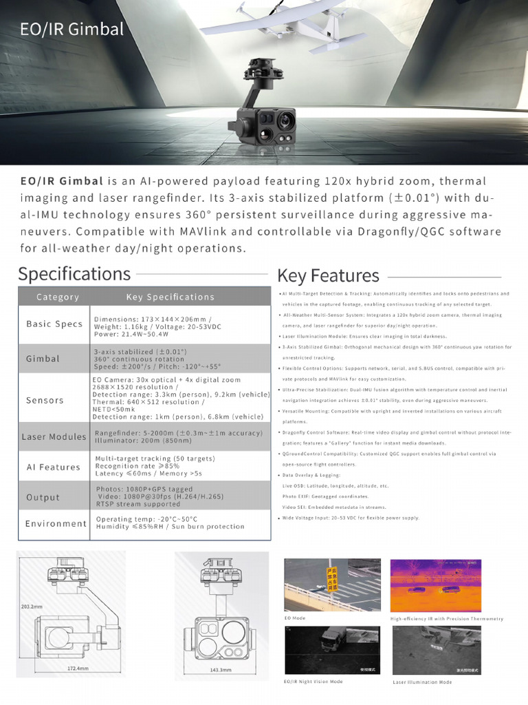Camera Payload | PDF