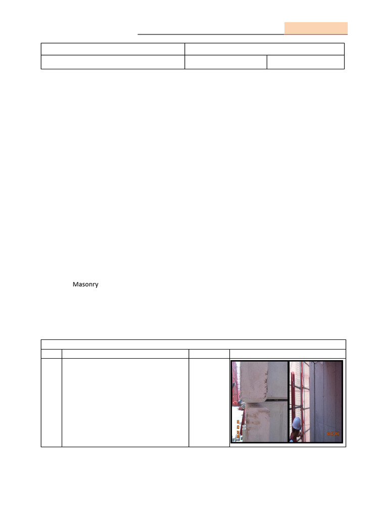 Resalte Rectification Method Statement | PDF