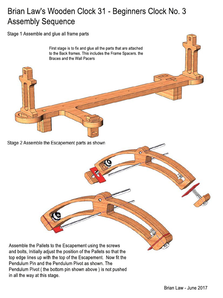 Beginners Clock Assembly Guide | PDF