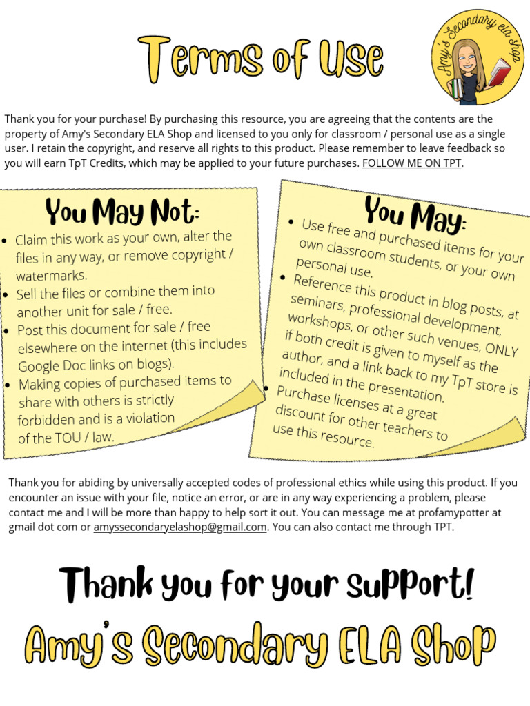 Characterization Analysis Template | PDF