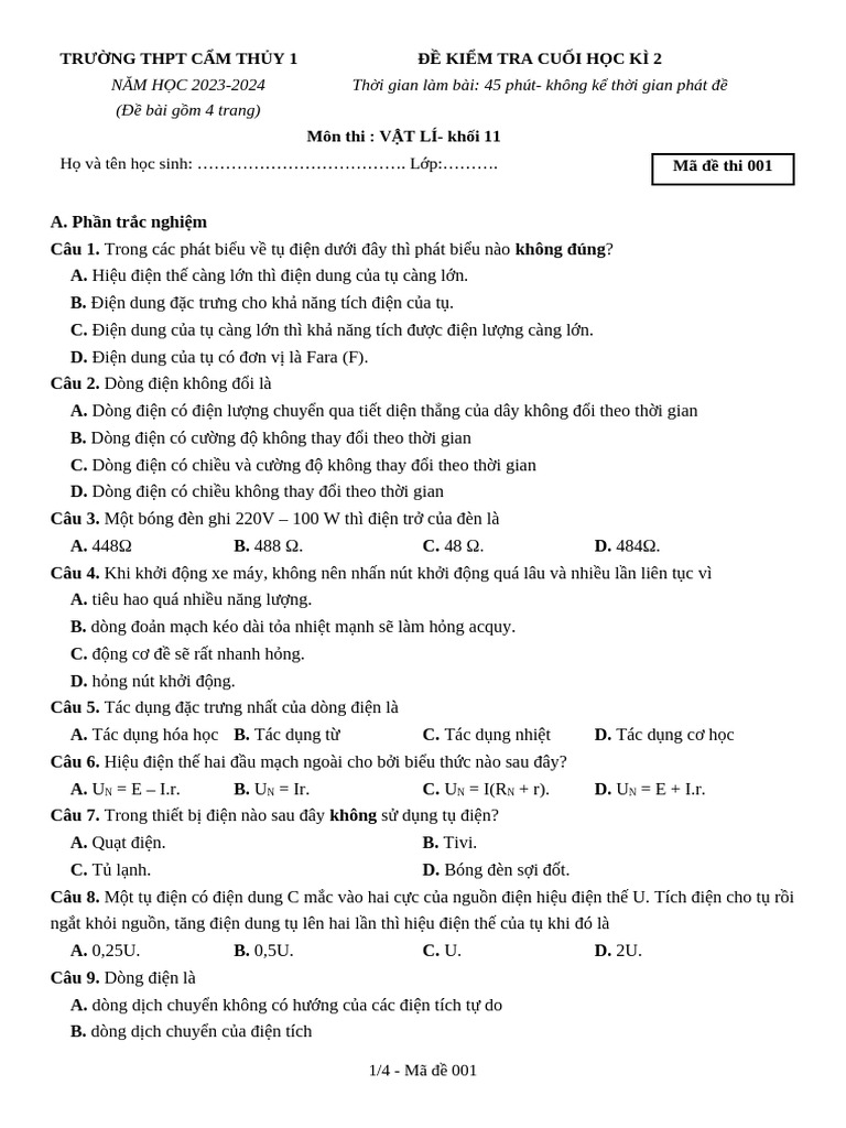 De 001 | PDF