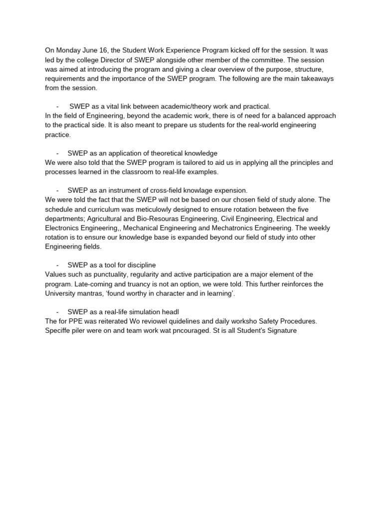 Swep | PDF