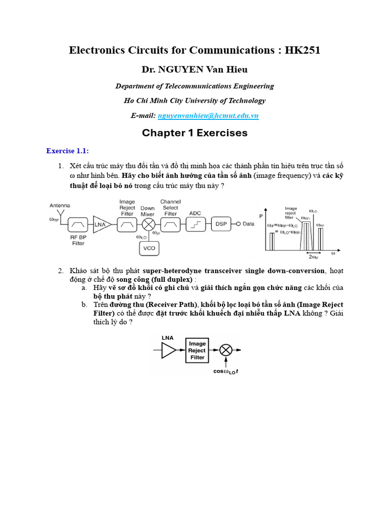 Chapter 1 Exercises | PDF