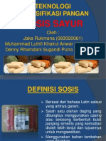 Diver Sosis Sayur