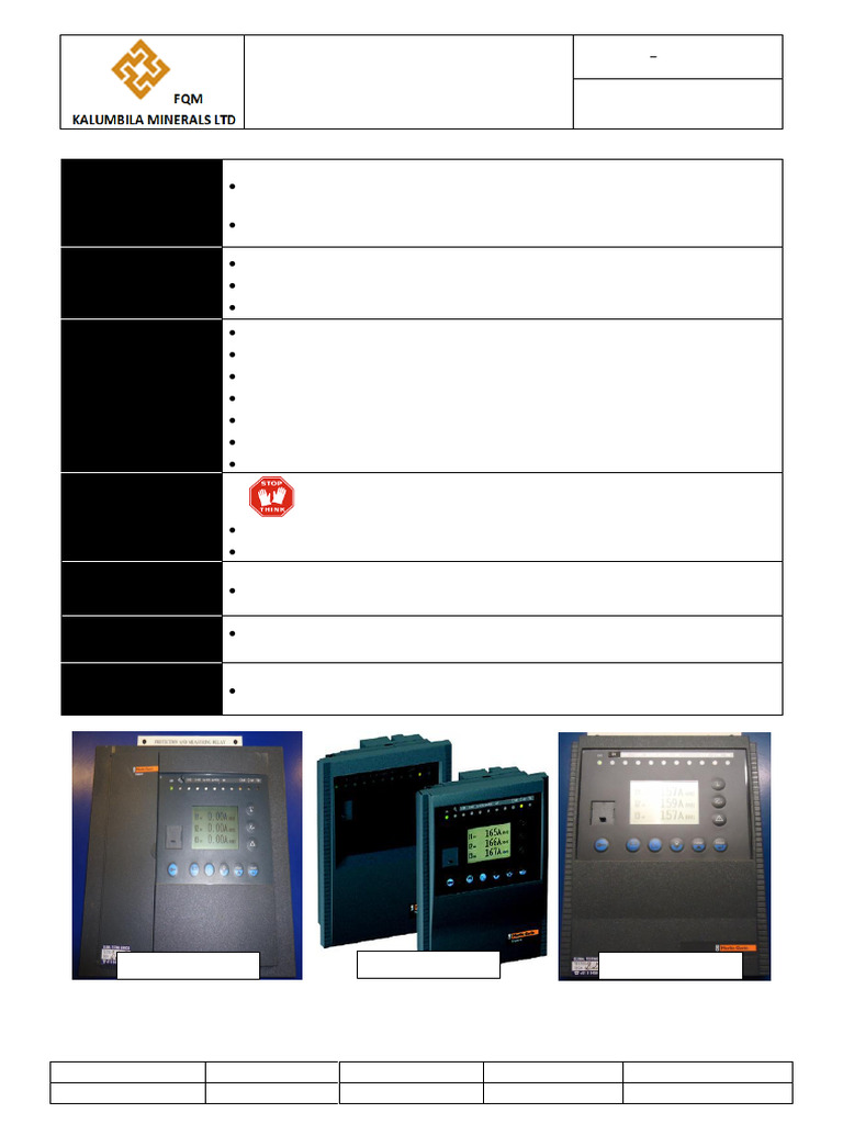 KML-EnG-SWI-E-0001 - 1.0 SEPAM Relay UMI & SFT2841 Navigation ...