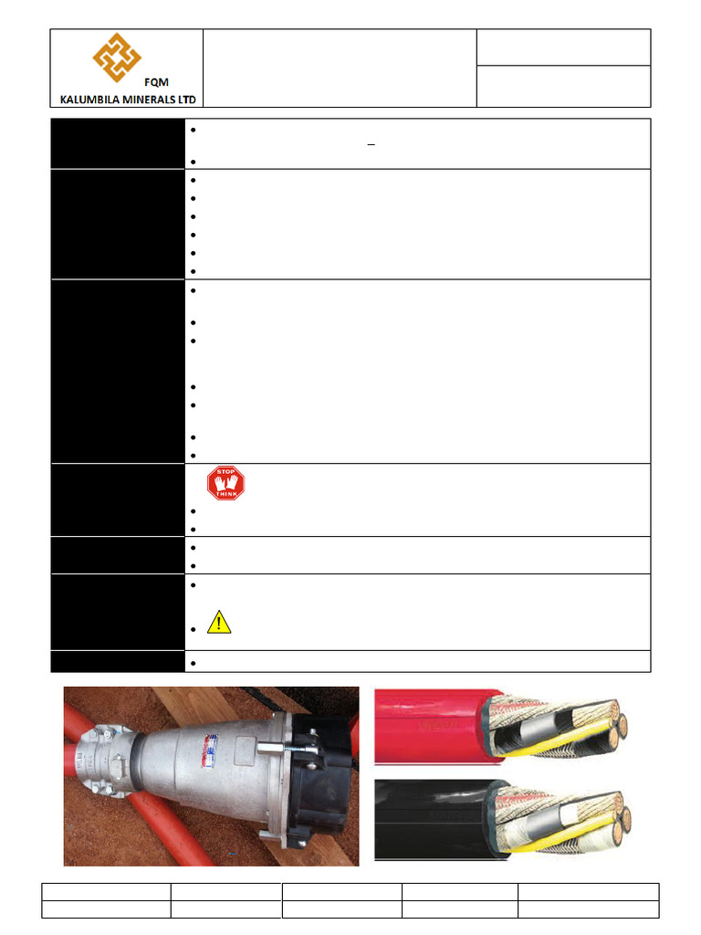 HV Cable Termination Guide for Shovels | PDF | Electrical Connector ...