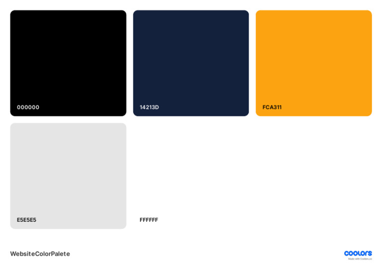 Website Color Pale Te | PDF