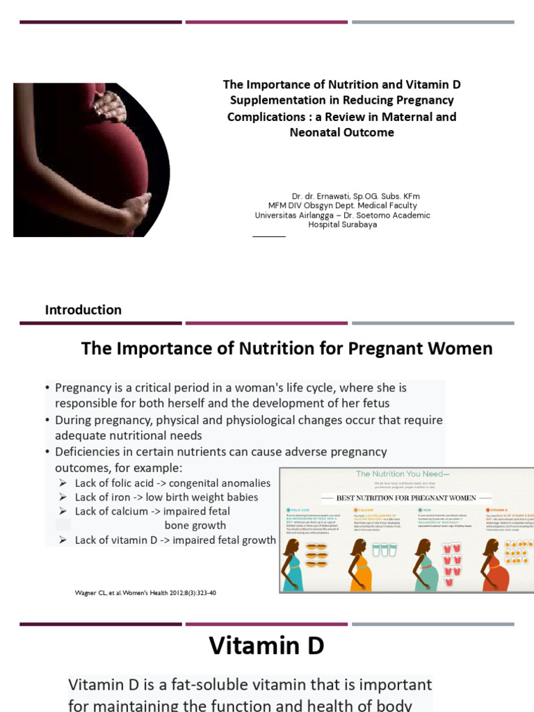 The Importance of Nutrition and Vitamin D Supplementation in Reducing ...