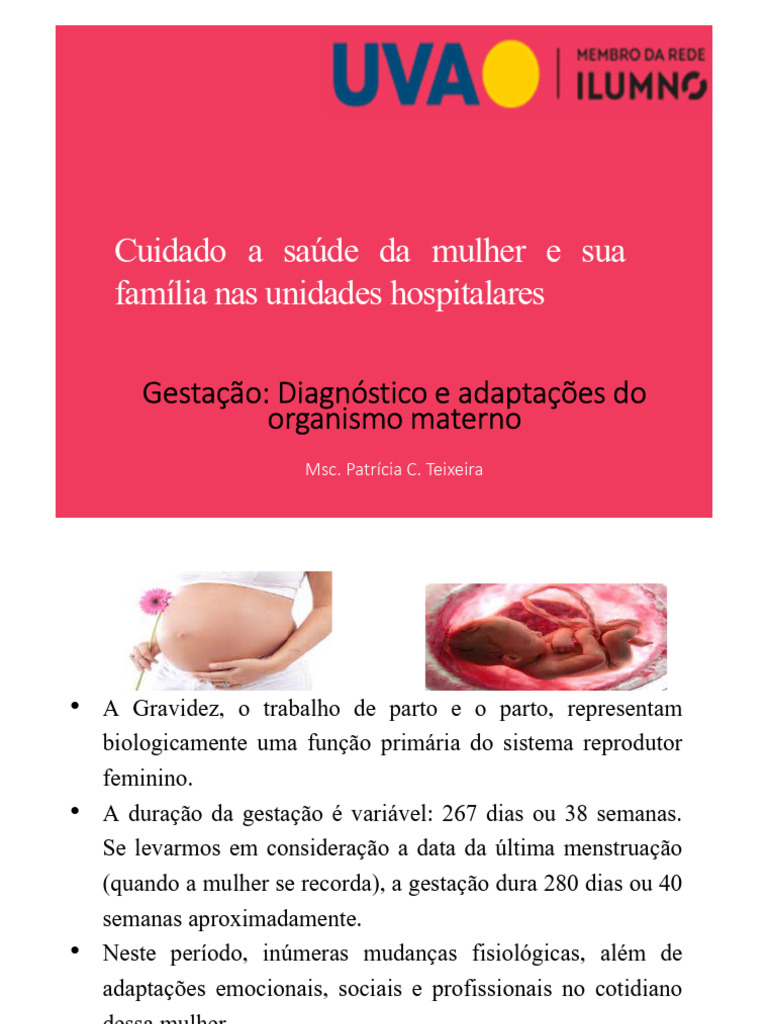 Saúde da Mulher na Gestação: Cuidados Essenciais | PDF | Gravidez ...