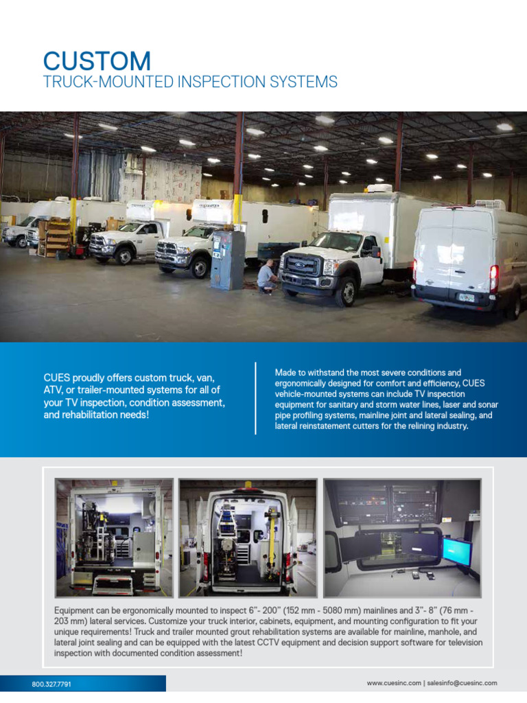 Custom Truck-Mounted Inspection Systems | PDF | Truck | Mercedes Benz ...