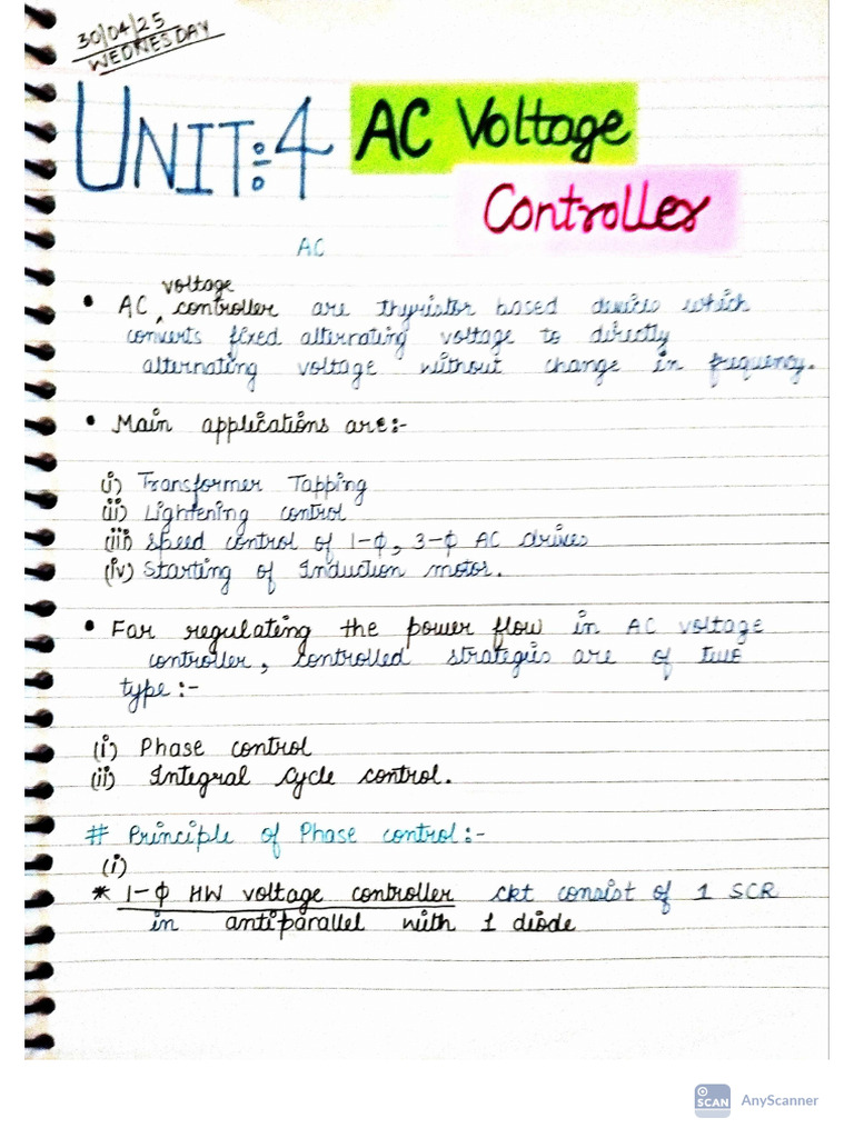 Power Electronics Unit - 4 | PDF