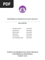 Download DETERMINAN KESEHATAN MASYARAKAT by Defri CuCut SN:92315854 doc pdf