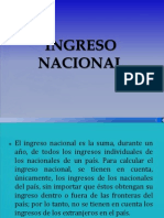 Ingreso Nacional y Distribucion Del Ingreso Nacional
