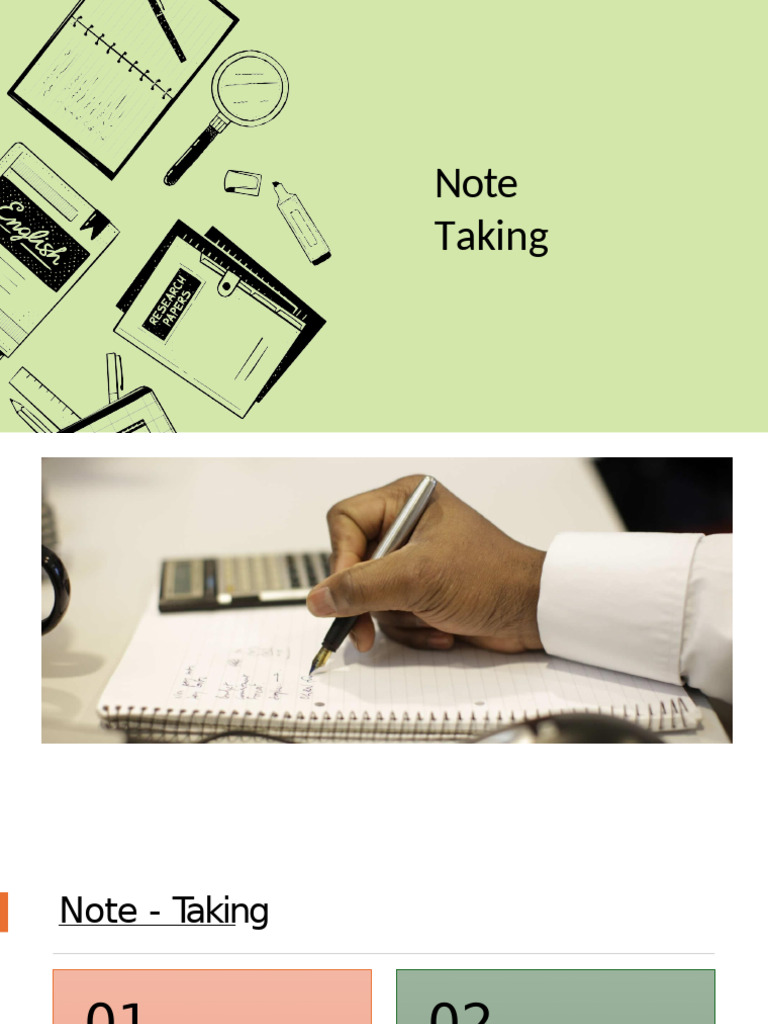 Effective Note-Taking Strategies | PDF | Reading Comprehension | Vocabulary