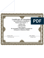 Certificate Templates For Word6