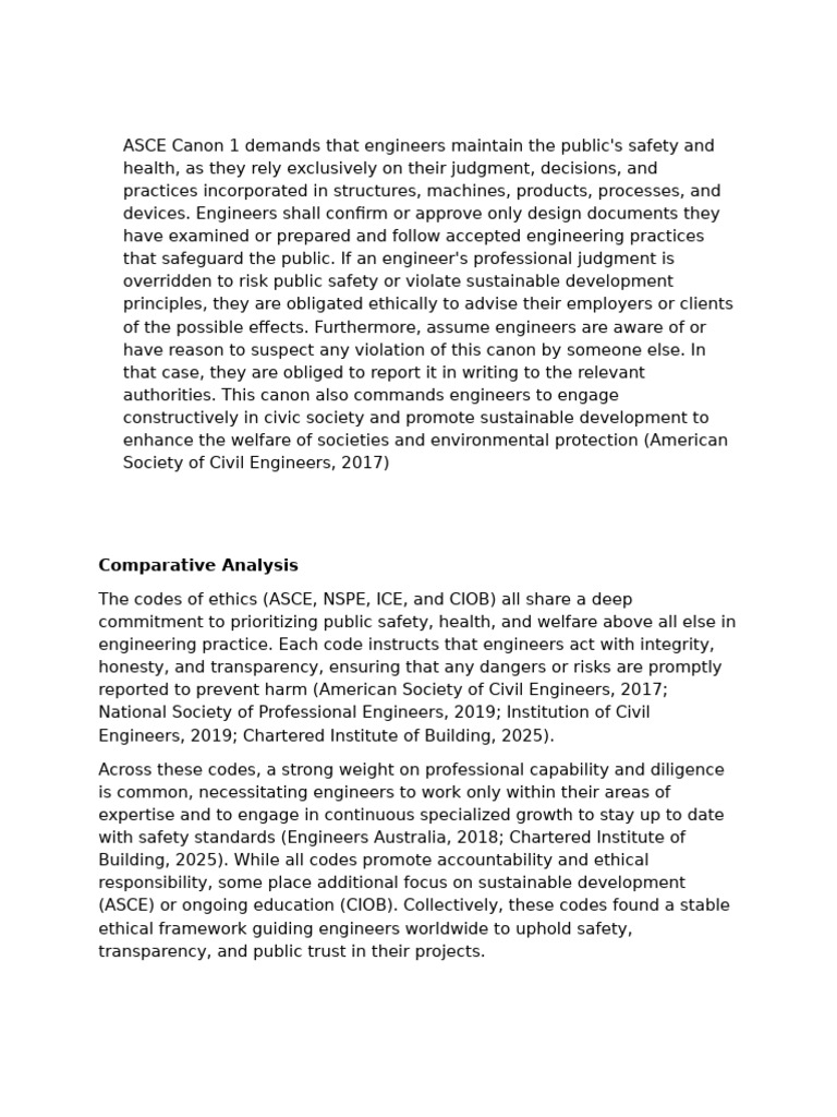 Engineering Ethics and Public Safety Standards | PDF | Safety