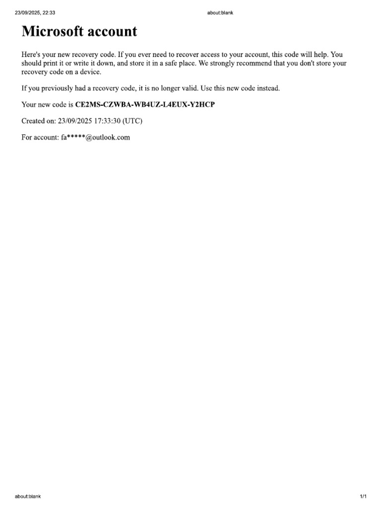 Ms Code | PDF