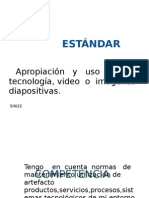 Estandar Competencia y Indicadores de Desempeño