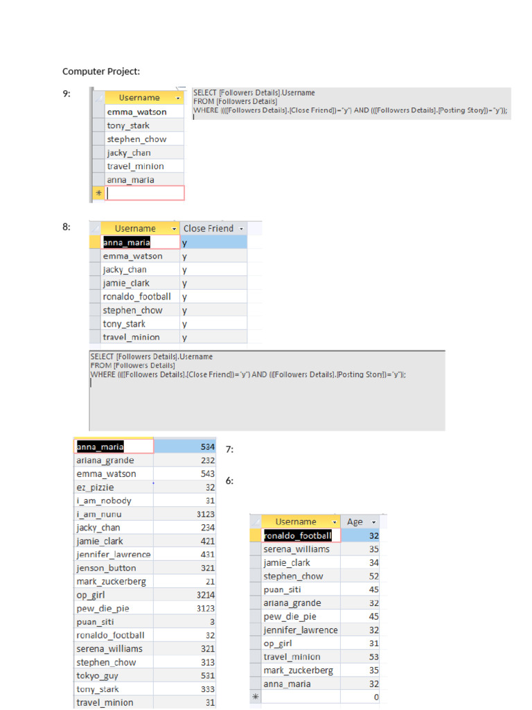 Computer Project | PDF