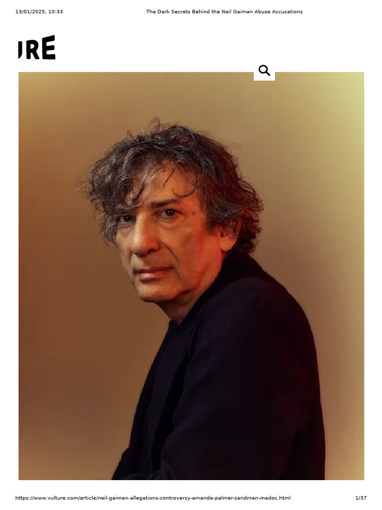 The Dark Secrets Behind The Neil Gaiman Abuse Accusations PDF Bdsm