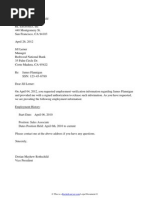Download Employment Verification Letter by RocketLawyer SN92322003 doc pdf