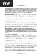 Download Freelance Writer Contract by RocketLawyer SN92322052 doc pdf