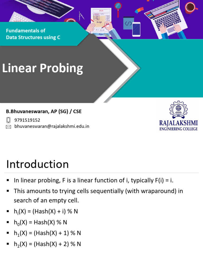 77 Linear Probing | PDF
