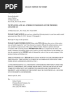 california eviction notice leasehold estate eviction