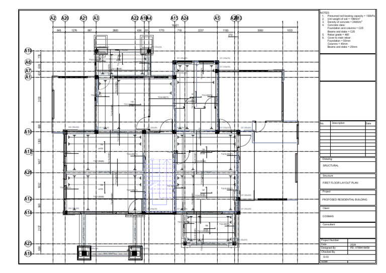 Proposed Residential Building Layout | PDF | Chess | Chess Theory