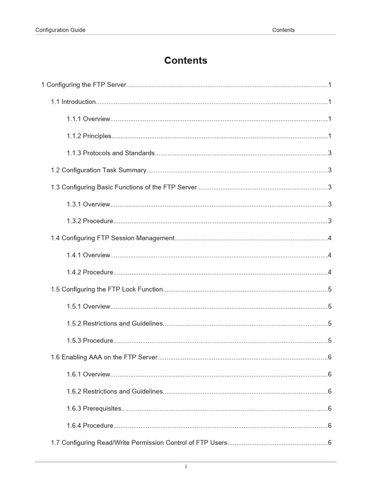 FTP Server Configuration Guide | PDF | File Transfer Protocol ...