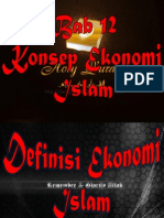 Bab 12 Konsep Ekonomi Islam