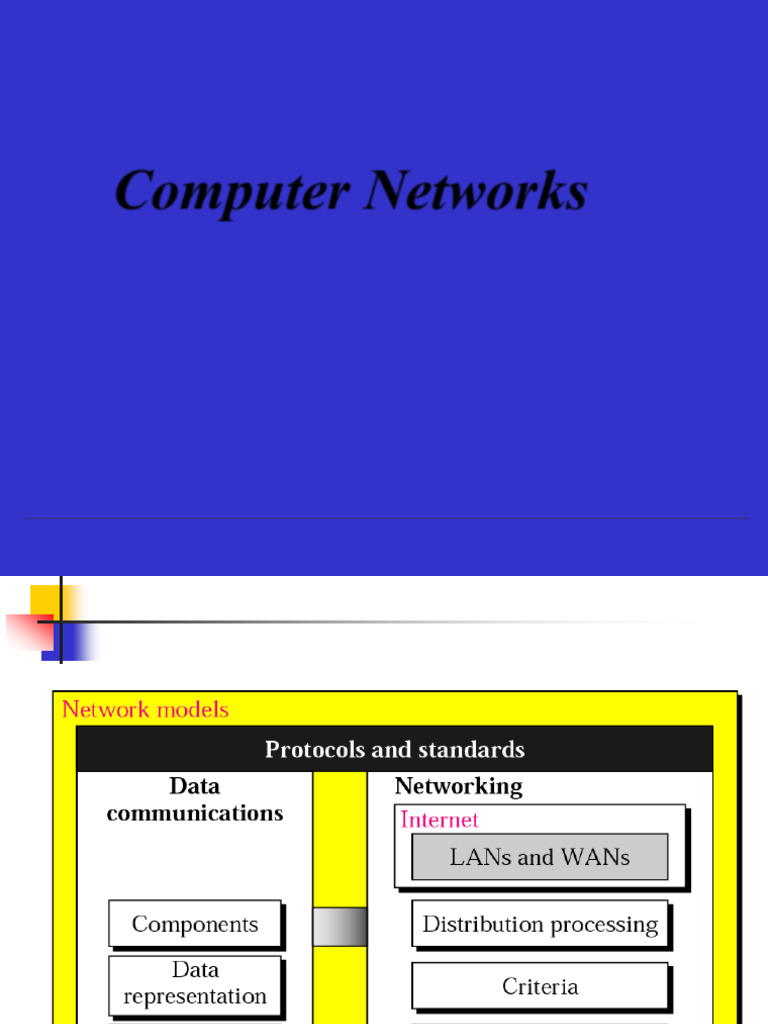 Unit-1 Introduction To FCN | PDF | Computer Network | Network Topology