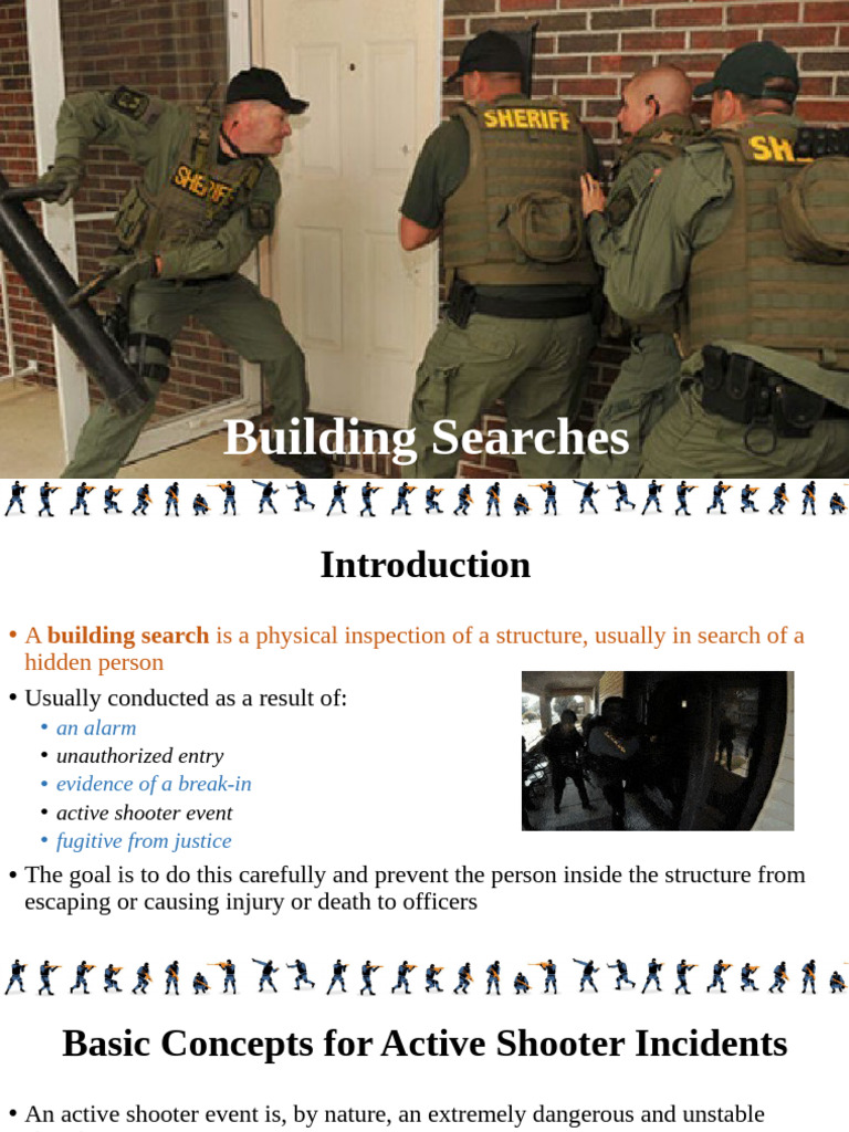 Building Searches in Active Shooter Situations | PDF | Stress (Biology ...