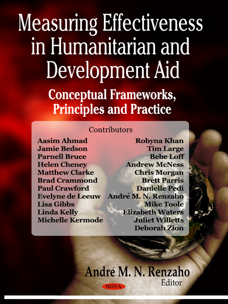 Measuring Effectiveness in Humanitarian and Development Aid, Nova ...