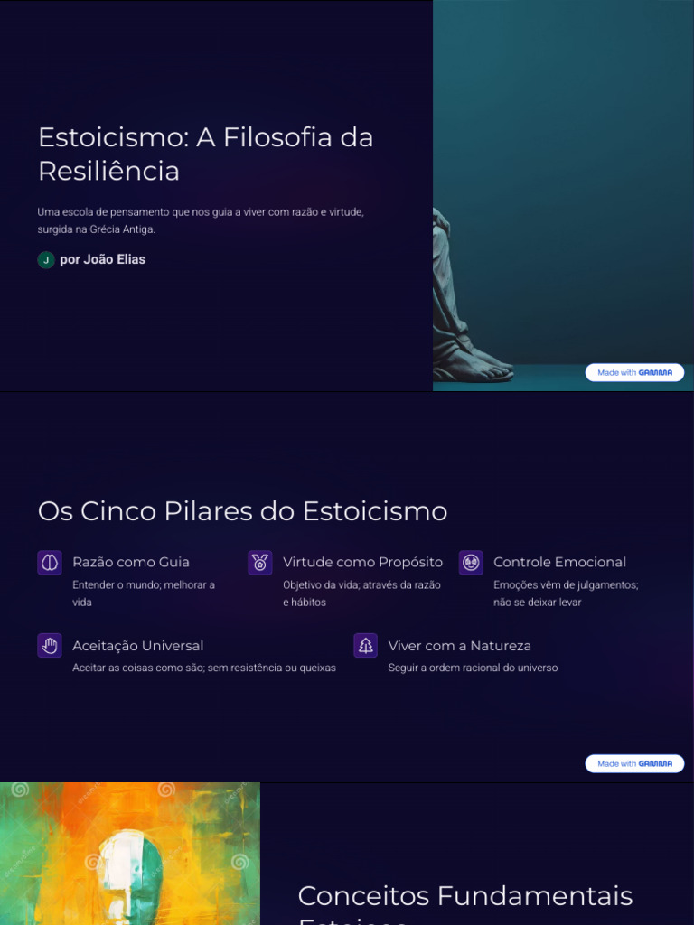 Estoicismo: Filosofia da Resiliência | PDF | Estoicismo | Virtude