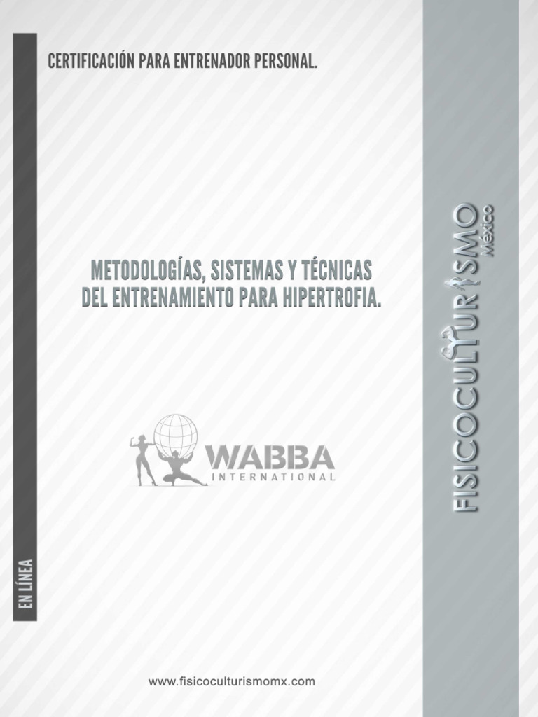 Manual 5 | PDF | Músculo | Hipertrofia muscular